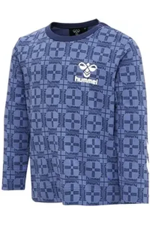 Hummel Longshirt blau 62 - ca. 2-3 Monate