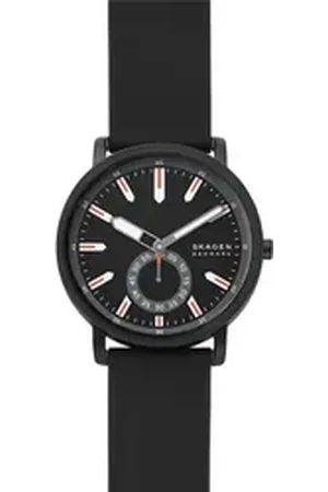 Skagen Quarzuhr Herren Uhr SKW6612 Colden, Edelstahl Silikon, (1-tlg)
