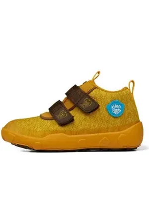 Affenzahn Übergangsschuh Knit Happy Sneaker gelb 22 EU