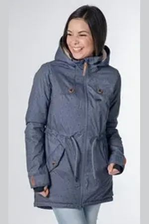 alife kickin Softshellparka Funktionsparka CHARLOTTE BLUE SKY CS WOMEN blau 42