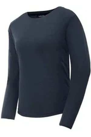 Skratta Thermohemd Damen Merino Longsleeve Arne grau 38