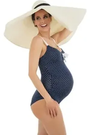 Petit Amour Umstandsbadeanzug ANTONIE_blau maternity swimwear B-C-D Cup Umstandsbademode Design made in Hamburg: Stylish, bequem & mitwachsend blau S (B/C/D Cup)