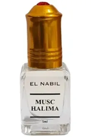 El Nabil Öl-Parfüm Musc Halima Parfum Öl mit Roll-On-Applikator 5 ml
