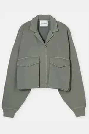 Closed Kurzarmhemd heritage jacket L
