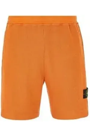 Stone Island Bermudas L orange|schwarz L