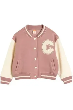 Koton Collegejacke Regular Normale Länge rosa 80