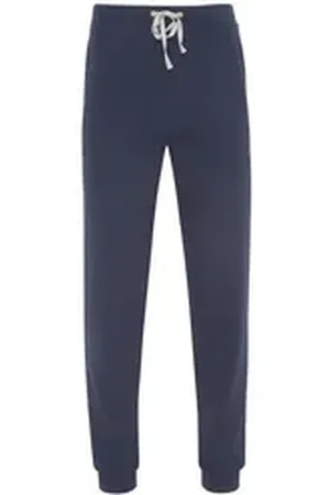 HAJO Jogginghose Homewearhose Freizeithose blau 52