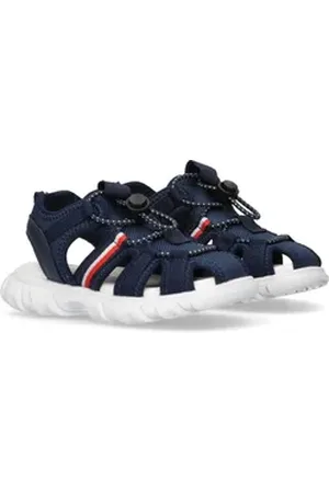 Tommy Hilfiger Sandale, Babyschuh, Lauflernschuh, Sommerschuh mit Gummizug blau 26 EU