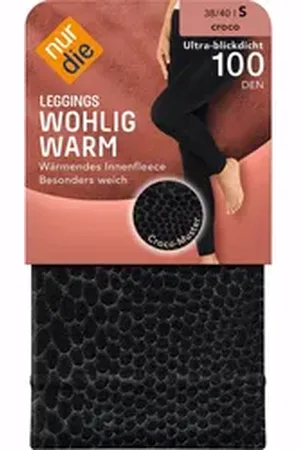 Nur Die Leggings Wohlig-Warm grün 38-40