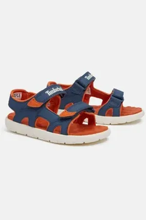 Timberland Perkins Row 2 STRAP SANDAL Sandale mit Klettverschluss blau 40 EU