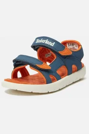 Timberland Perkins Row 2 STRAP SANDAL Sandale mit Klettverschluss blau 32 EU