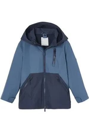 Vertbaudet Parka Jungen 3-in-1-Jacke mit Fleecejacke blau 110
