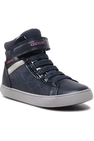 Geox Schnürschuhe J Gisli G. A J164NA 00454 C4268 M Navy/Fuchsia Schnürschuh blau