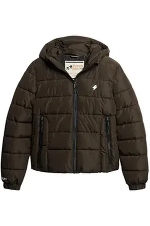 Superdry Steppjacke Spirit (1-St) braun 40