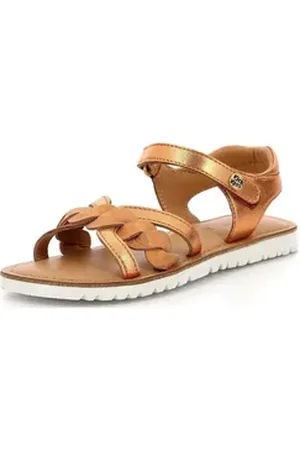 Kickers Sandalen Leder Riemchensandale orange 24 EU
