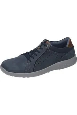 Comfortabel Schnürer Schnürschuh aus Veloursleder blau 41 EU