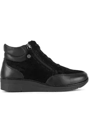 Go Soft Halbschuhe Damen WI23-REBECA-22 Schwarz Schnürschuh schwarz 38 EU
