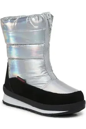 CMP Schneeschuhe Kids Rae Snow Boots Wp 39Q4964 Silver U303 Schnürschuh silberfarben 31 EU