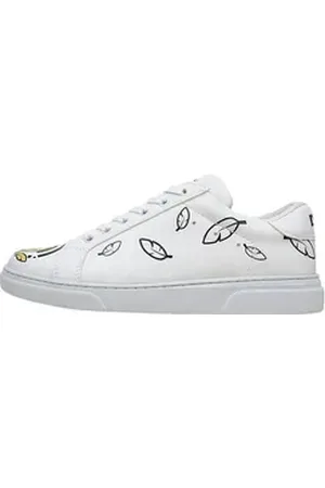 Dogo Damen Ace Sneakers Feeling-Happy Vegan Damen Sneaker / Female Sneaker Vegan weiß 37 EU