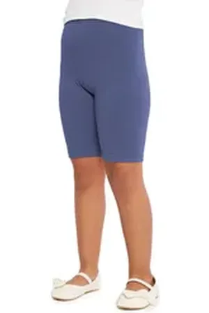 Merry Style Leggings Mädchen Kurze Hose Radlerhose MS10-227 (1-tlg) aus Baumwolle blau 152