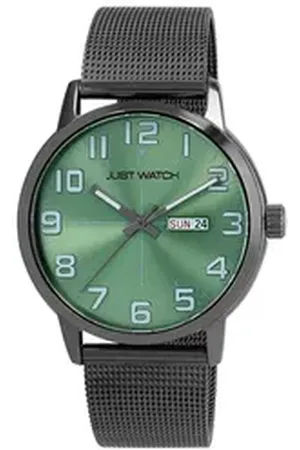 Just Watches Quarzuhr Marquis Edelstahl Herrenuhr, Mesharmband