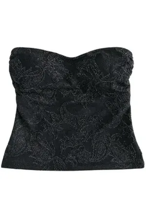 Next Tankini-Top Trägerloses Tankini-Top (1-St) schwarz 40