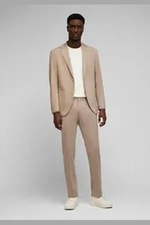 Daniel Hechter Anzug (2-tlg) Vier-Wege-Stretchmaterial beige 48