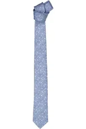 EMILIO ADANI Krawatte Krawatte gemustert blau