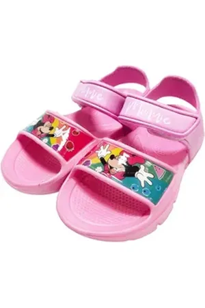 Disney Minnie Maus Mädchen Sandalen Rosa Pink Badeschuhe Latschen Sandale Gr. 22 bis 33 rosa 30-31 EU