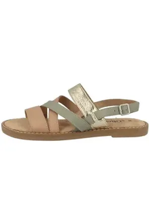 QS by s.Oliver 5-28109-20 Damen Sandale goldfarben 36 EU
