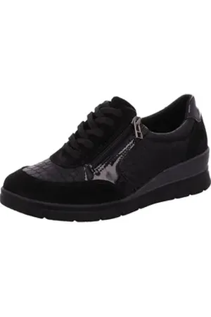 Aco LUNA 08 Schnürschuh echtes Leder schwarz 38 EU