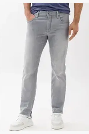 Brax 5-Pocket-Jeans Cadiz Ultralight Stretch Denim grau 42