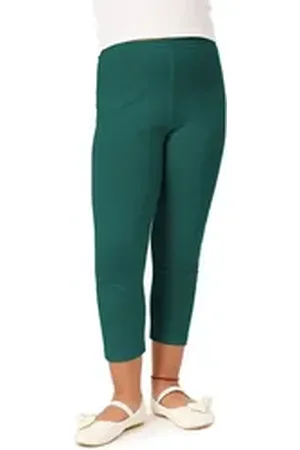 Merry Style Leggings Mädchen 3/4 Capri MS10-131 (1-tlg) elastischer Bund grün 116