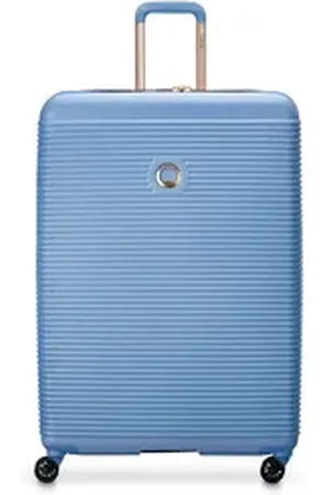 Delsey Paris Hartschalen-Trolley Freestyle, 4 Rollen, ABS blau