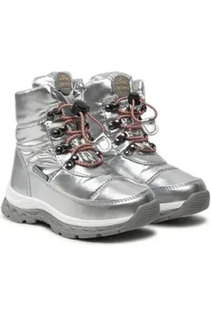 Garvalin Schneeschuhe 241851 B198 S Silberfarben Schnürschuh silberfarben 28 EU