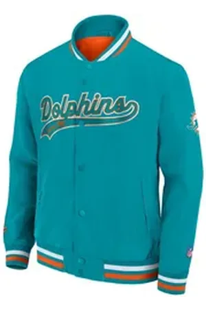 Fanatics Collegejacke Miami Dolphins NFL SATEEN College blau 3XL