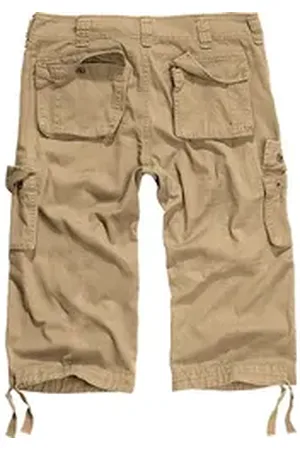 Brandit Brandit Cargoshorts Brandit Herren Urban Legend 3/4 Hose Trouser beige|braun 7XL