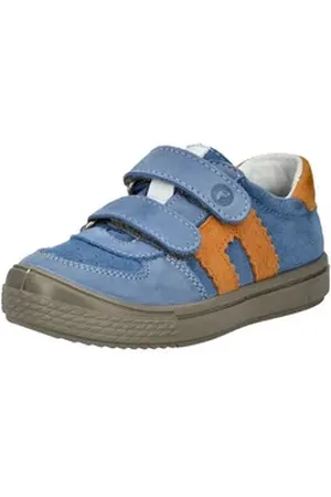 Ricosta Halbschuhe Leder/Synthetik Klettschuh blau 28 EU