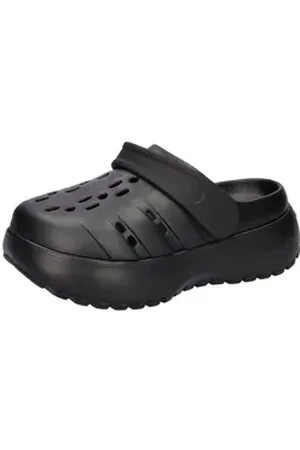 adidas Performance Damen Sandale ADILETTE CLOG PLATFORM Sandale schwarz 42 EU