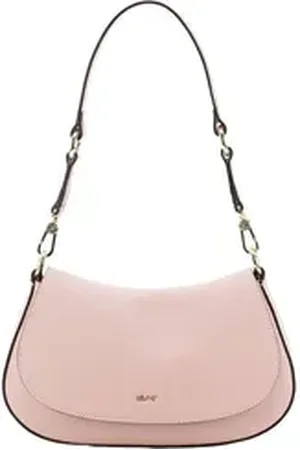 Abro+ Umhängetasche Shoulderbag Lya, aus echtem Rindsleder rosa