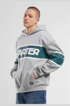 STARTER BLACK LABEL Hoodie Across Stripe Hoodie grau L