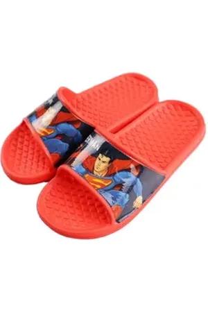 DC Comics Originals Superman Jungen Kinder Sandalen Sandale Gr. 25 bis 32 rot 25-26 EU