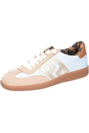 Maripe Retro Sneaker Schnürschuh beige|blau 38 EU