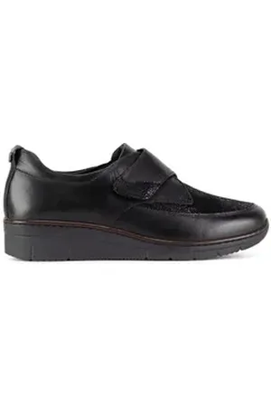 Go Soft Halbschuhe Damen WI23-REBECA-18 Schwarz Schnürschuh schwarz 41 EU