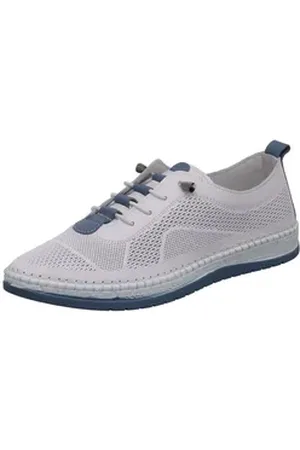 Cosmos Slipper blau|weiß 42 EU