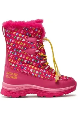 Agatha Ruiz de la Prada Schneeschuhe 241992-A D Rosa Schnürschuh rosa 33 EU