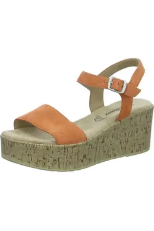 QS by s.Oliver Women Sandals Sandale orange 39 EU