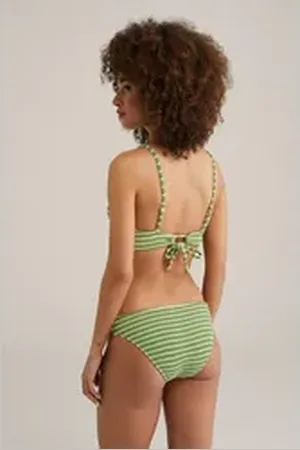 WE Fashion Bügel-Bikini-Top grün 40