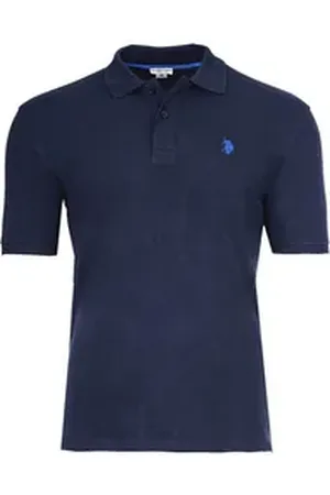 U.S. Polo Assn. U.S. Polo Assn Poloshirt Herren Poloshirt Baumwolle blau XL