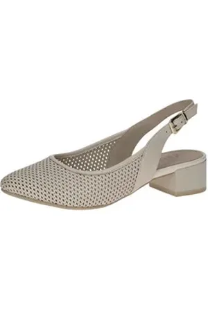 Caprice Slingpumps 9-29602-44 Slingpumps CAP Airmot./AS beige|braun 36 EU